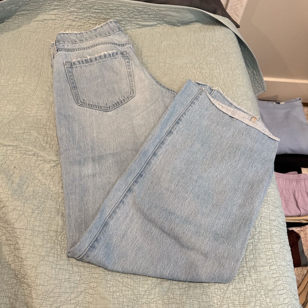 Hollister Light Blue Straight Leg Women's Jeans